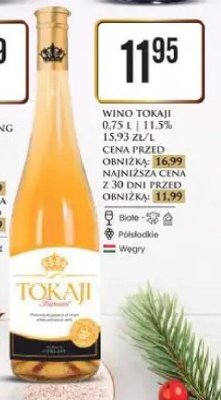 Wino Tokaji promocja w Dino
