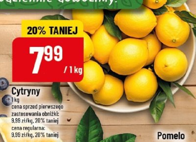 Cytryny promocja w POLOmarket