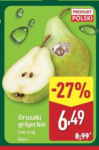 Gruszki grójeckie promocja