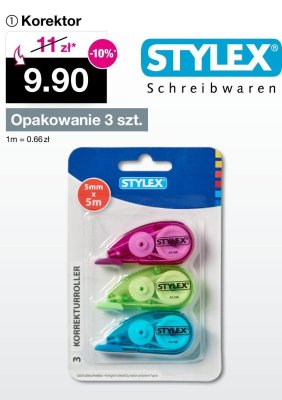 Korektor STYLEX promocja w Woolworth