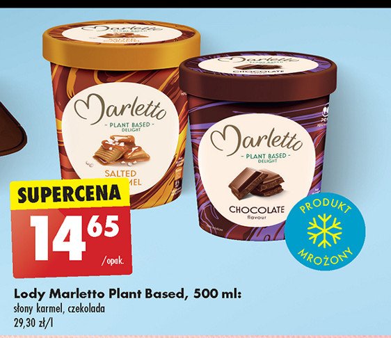 Lody chocolate brownie Marletto promocja