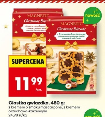 Ciastka z kremem o smaku mascarpone promocja w Biedronka