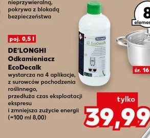 Odkamieniacz w płynie eco decalk De'longhi promocja w Kaufland
