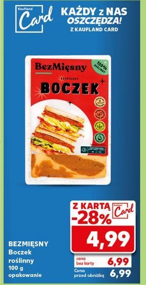 Boczek roślinny Bezmięsny promocja