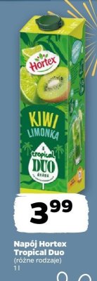 Napój Hortex Tropical Duo (różne rodzaje) 1 l promocja w Netto