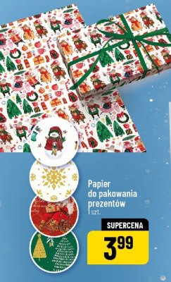Papier do pakowania prezentów promocja w POLOmarket