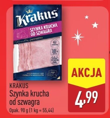 Szynka krucha od szwagra promocja w Aldi