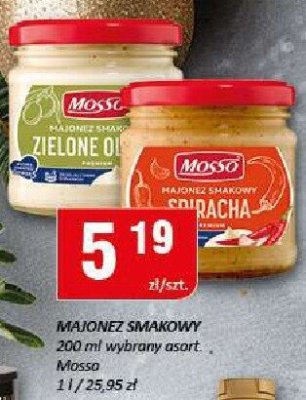Majonez smakowy Zielone Oliwki Mosso promocja w Chorten