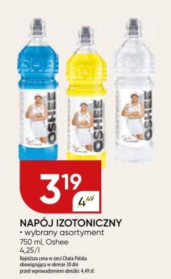 Napój izotoniczny wybrany asortyment promocja w Chata Polska