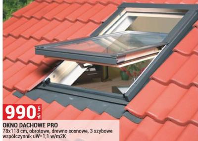 Okno dachowe PRO promocja w Merkury Market