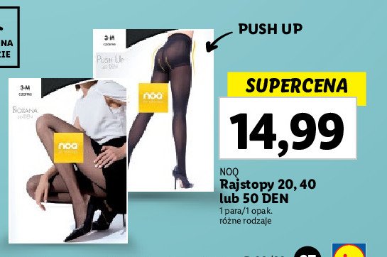 Rajstopy damskie 50 den Noq promocja