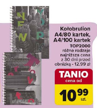 Kołobrulion a4/100k. Top-2000 promocja