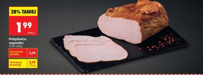 Polędwica sopocka promocja w Biedronka