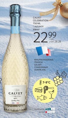 Wino CALVET CELEBRATION 750 ML promocja w Selgros