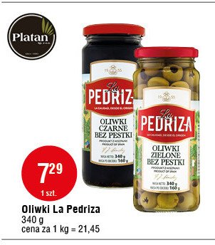 Oliwki czarne bez pestek La pedriza promocja