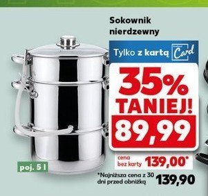 Sokownik nierdzewny 5l promocja