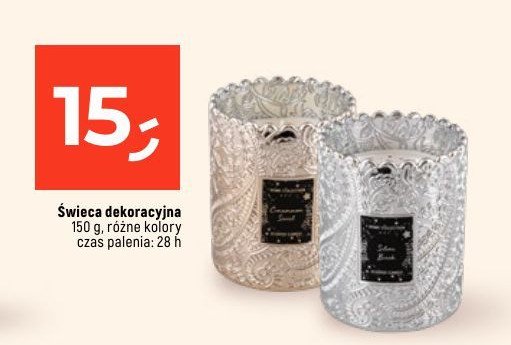 Świeca dekoracyjna promocja w Dealz