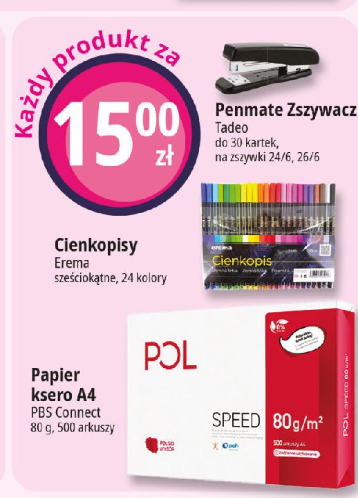 Papier ksero a4 POLSPEED promocja