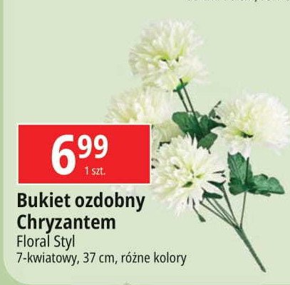 Bukiet chryzantem promocja