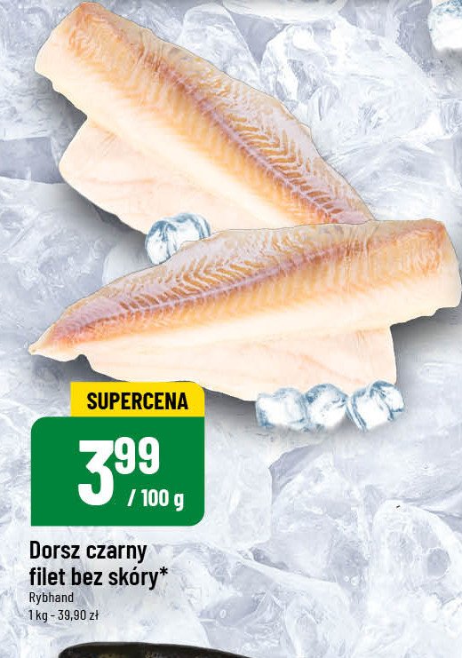 Dorsz filet bez skóry Rybhand promocja w POLOmarket