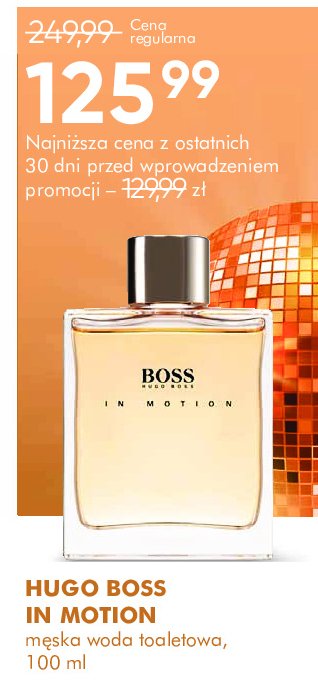 Woda toaletowa Hugo boss in motion Boss by hugo boss promocja