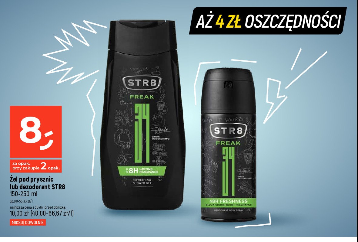 Dezodorant Str8 fr34k promocja