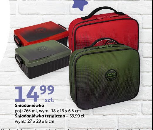 Śniadaniówka termiczna 27 x 23 x 8 cm Coolpack promocja