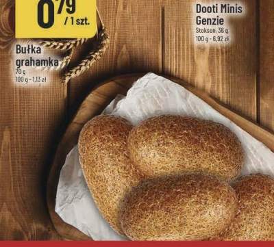 Bułka grahamka POLOmarket promocja w POLOmarket
