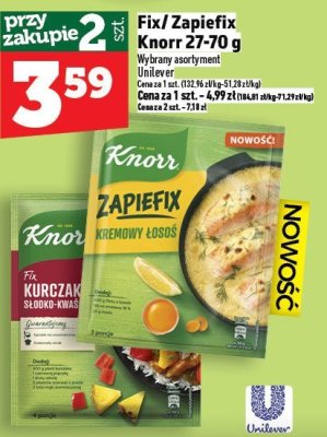 Fix Zapiefix Knorr Unilever 270g promocja w TOPAZ