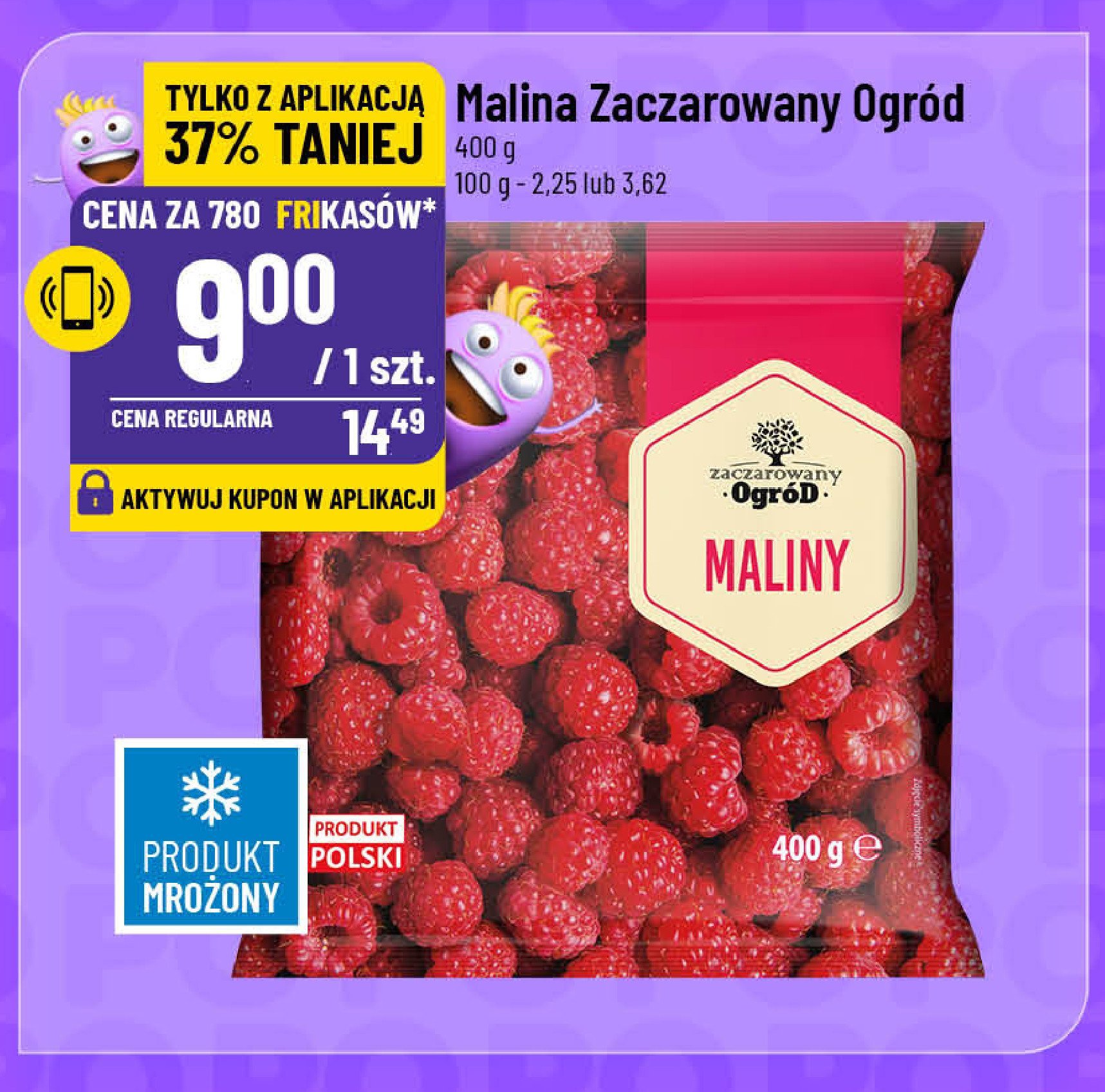 Maliny Zaczarowany ogród promocja w POLOmarket