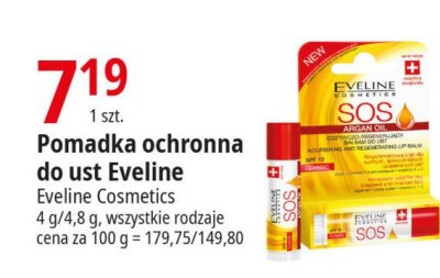 Pomadka argan oil Eveline lip therapy professional promocja