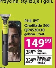 Golarka qp4530/30 Philips oneblade promocja