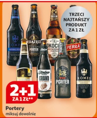 Portery miksuj dowolnie promocja w Auchan