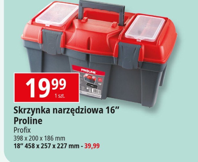 Skrzynka na narzędzia 16'' 35716 Proline promocja