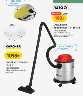 Robot sprzątający RCV 3 Kärcher promocja w Castorama