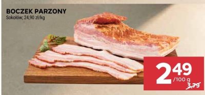 Boczek parzony promocja w Stokrotka