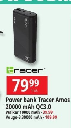 Powerbank vouge 3 Tracer promocja