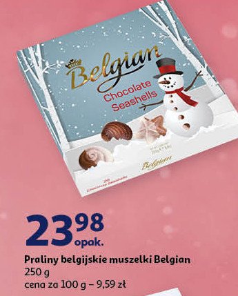 Belgijskie muszelki Belgian promocja