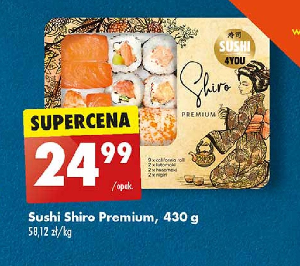 Sushi shiro Sushi 4you promocja