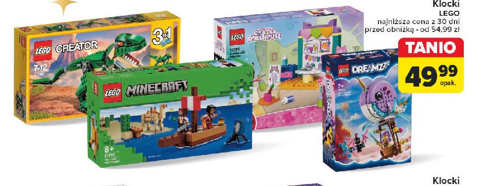 Klocki 31058 Lego creator promocja w Carrefour Market