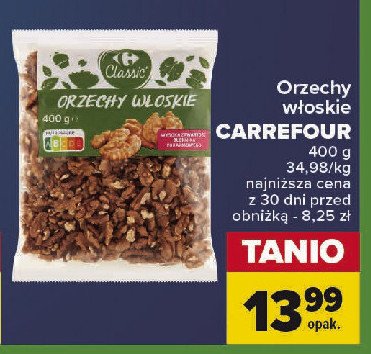 Orzechy włoskie Carrefour promocja