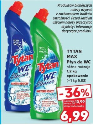 Płyn do WC różne rodzaje promocja w Kaufland