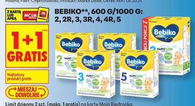 Mleko 2, 2R, 3, 3R, 4, 4R, 5 promocja w Biedronka