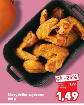 Skrzydełka wędzone promocja w Kaufland