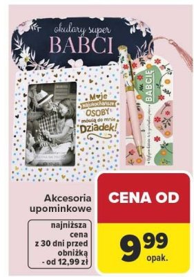 Akcesoria upominkowe Carrefour promocja w Carrefour