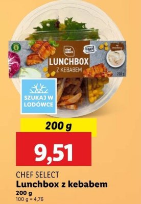 Lunchbox kebab Chef select promocja
