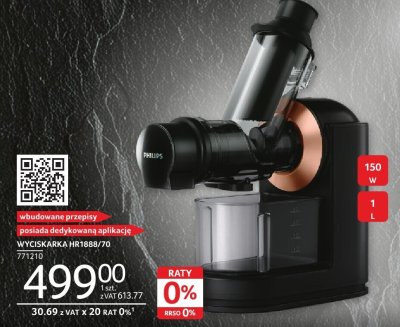 WYCISKARKA HR1888/70 promocja w Selgros