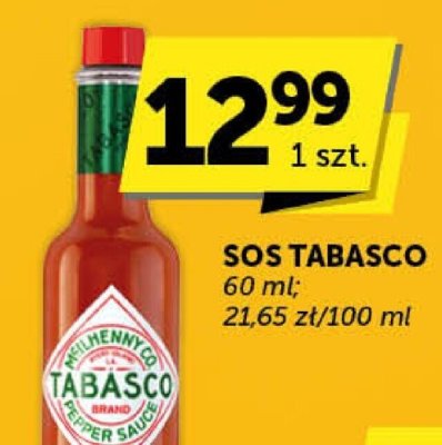Sos Tabasco promocja w ABC