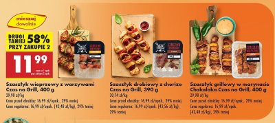 Szaszłyk grillowy w marynacie chakalaka Czas na grill promocja