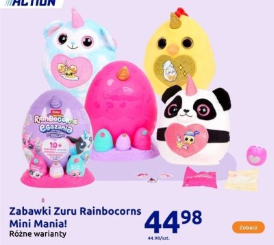 Zabawki Zuru Rainbocorns Mini Mania różne warianty promocja w Action